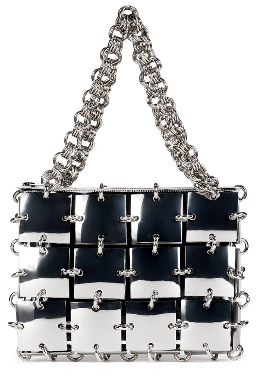 LES-FILLES Handbag - Silver |Jeffrey Campbell