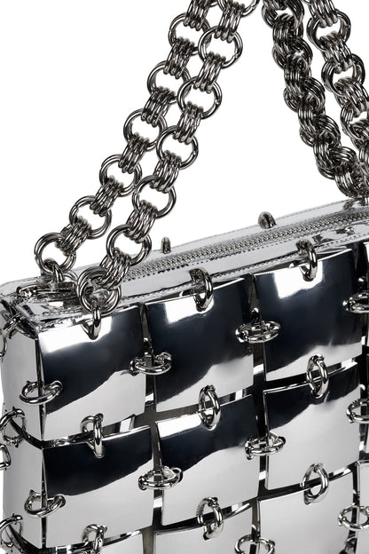 LES-FILLES Handbag - Silver |Jeffrey Campbell