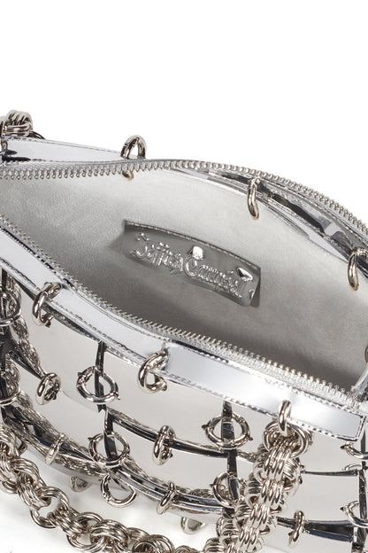 LES-FILLES Handbag - Silver |Jeffrey Campbell