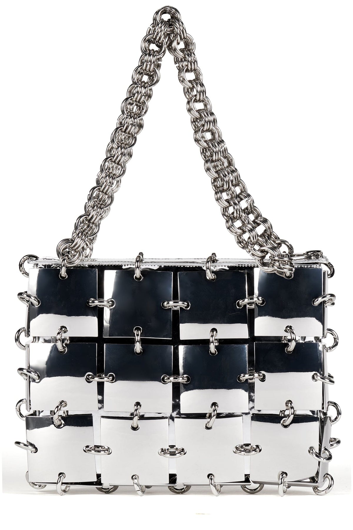 LES-FILLES Handbag - Silver |Jeffrey Campbell