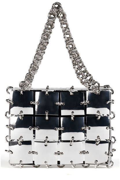 LES-FILLES Handbag - Silver |Jeffrey Campbell