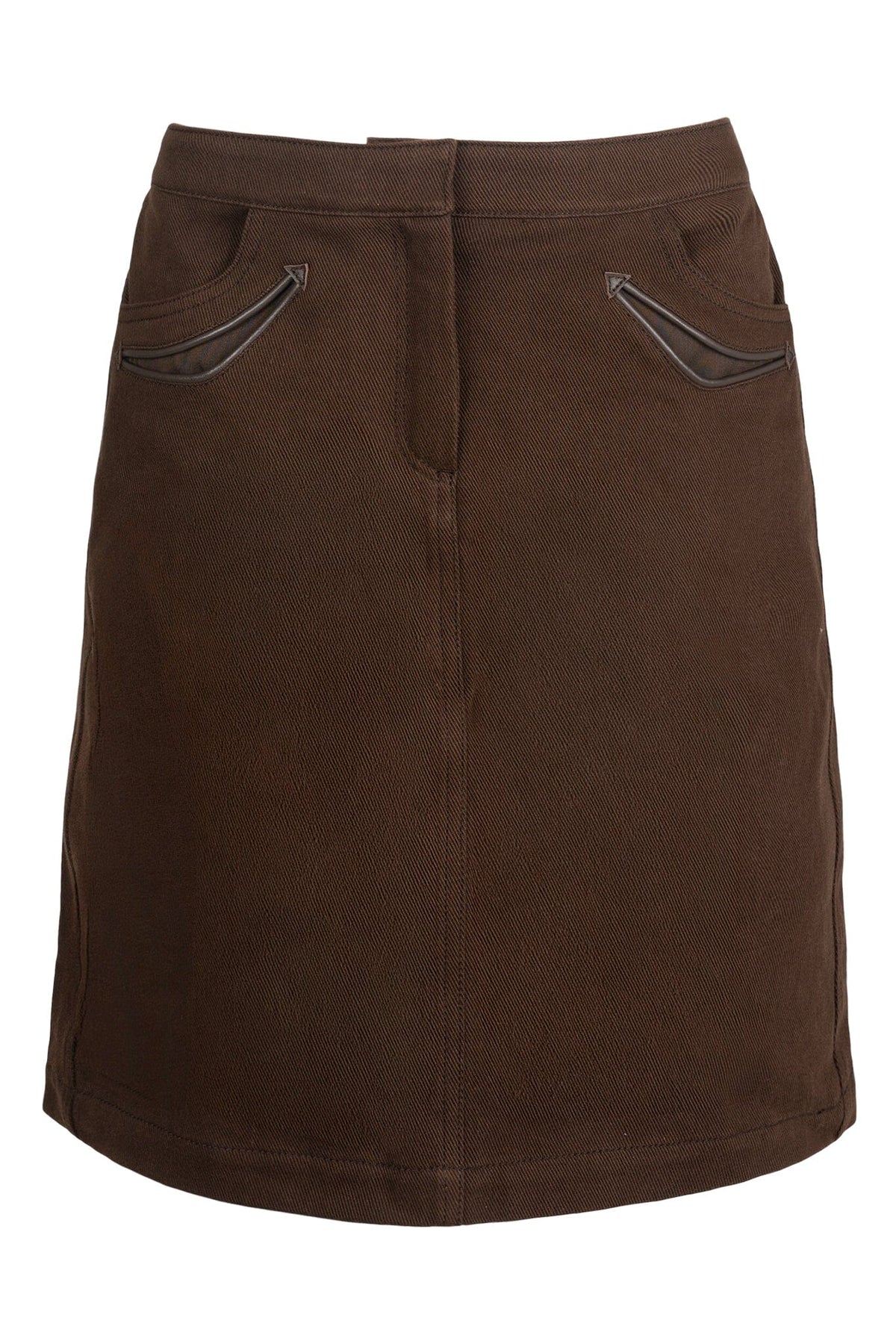 ANNETTA SKIRT - Brown |Jeffrey Campbell