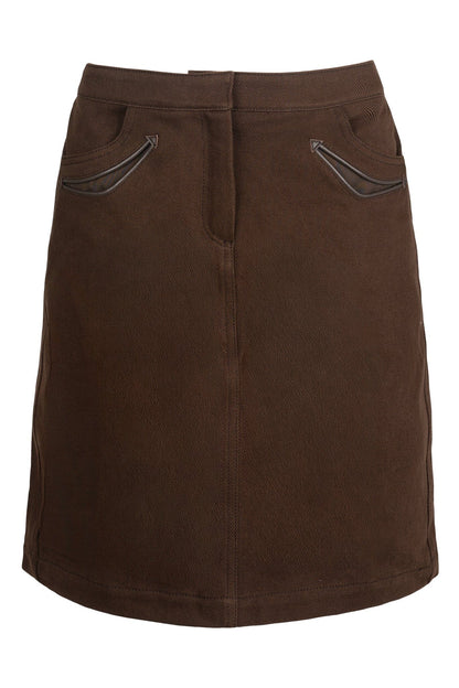 ANNETTA SKIRT - Brown |Jeffrey Campbell