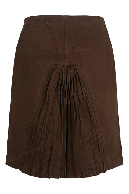 ANNETTA SKIRT - Brown |Jeffrey Campbell