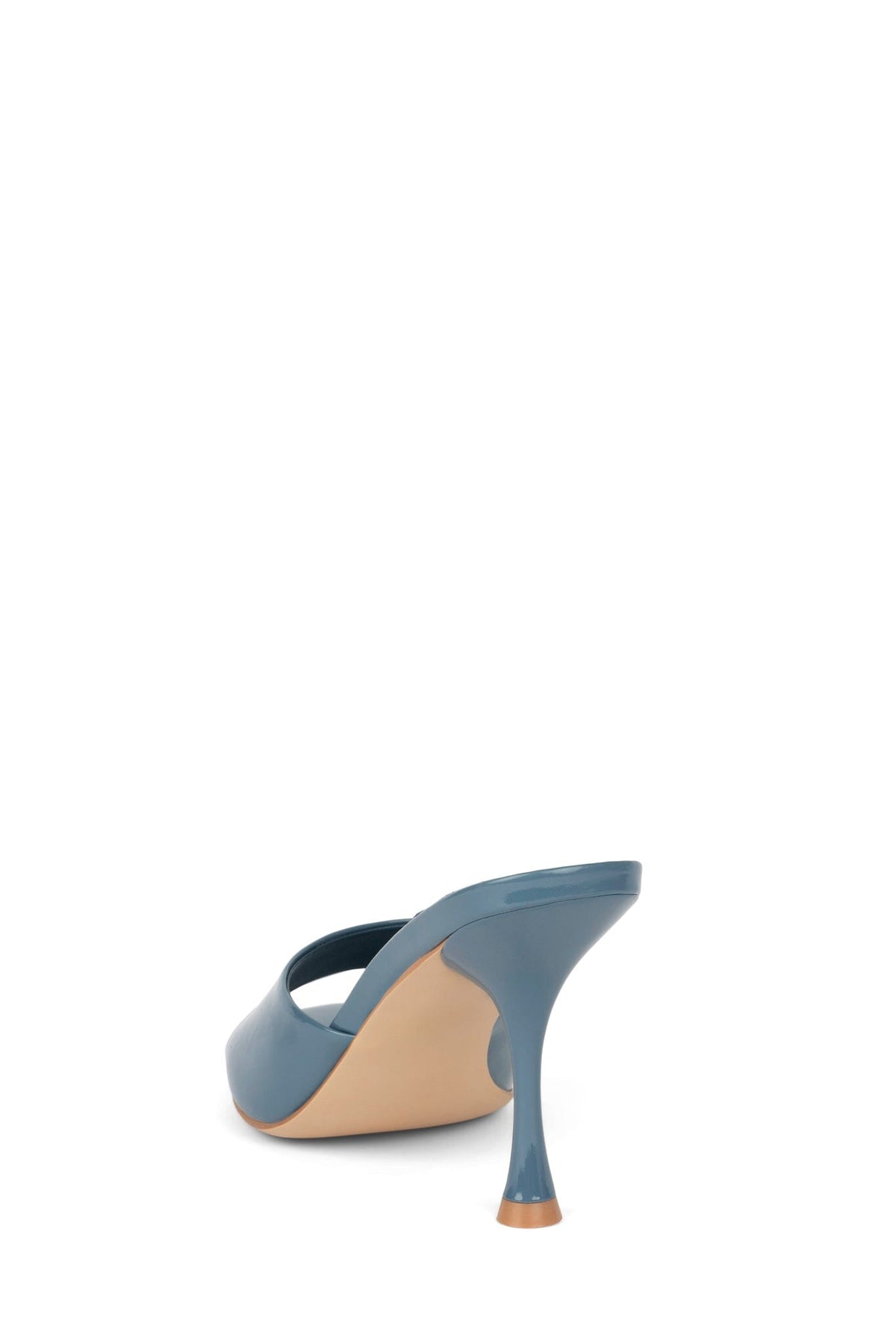 AGENT Heeled Sandal - Dusty Blue Patent |Jeffrey Campbell