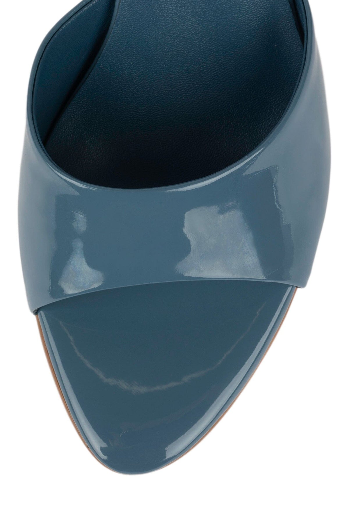 AGENT Heeled Sandal - Dusty Blue Patent |Jeffrey Campbell
