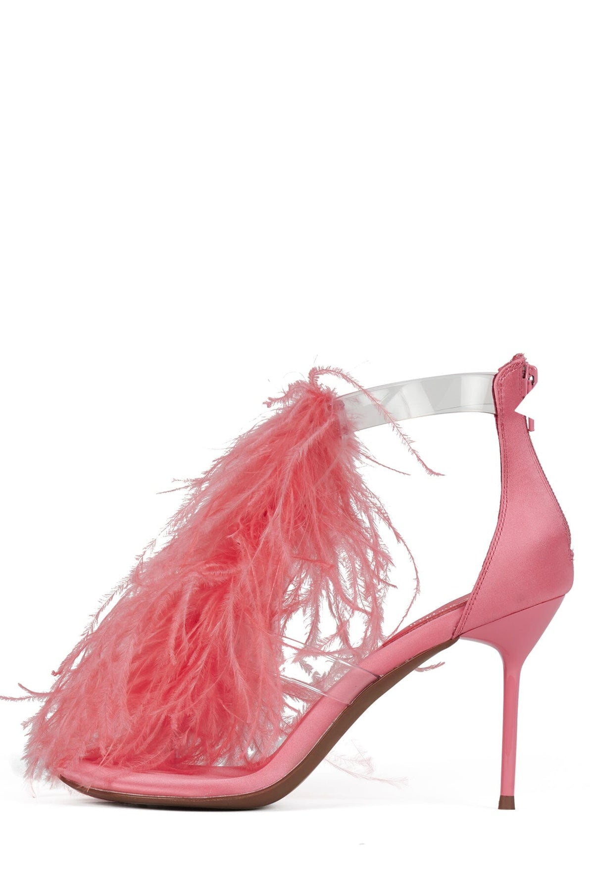 SALSITA - Coral Satin Combo |Jeffrey Campbell