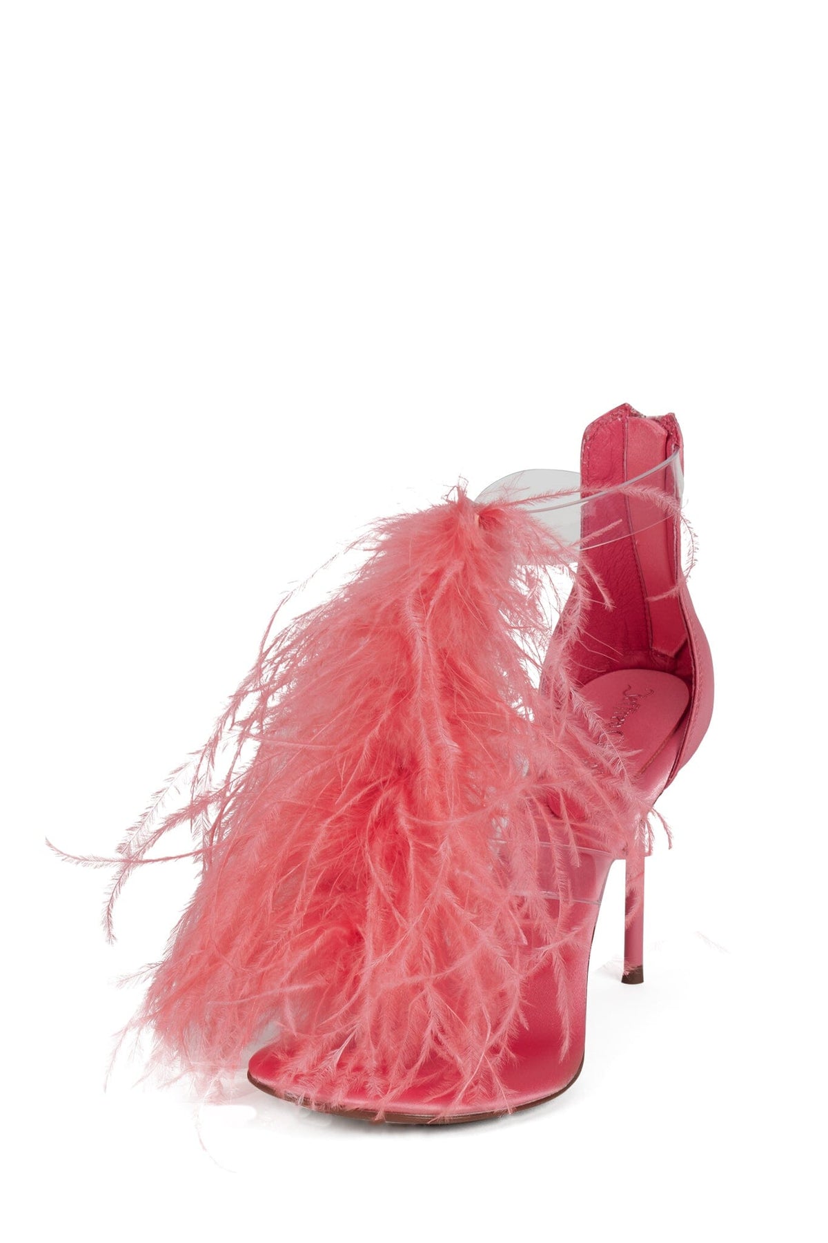 SALSITA - Coral Satin Combo |Jeffrey Campbell