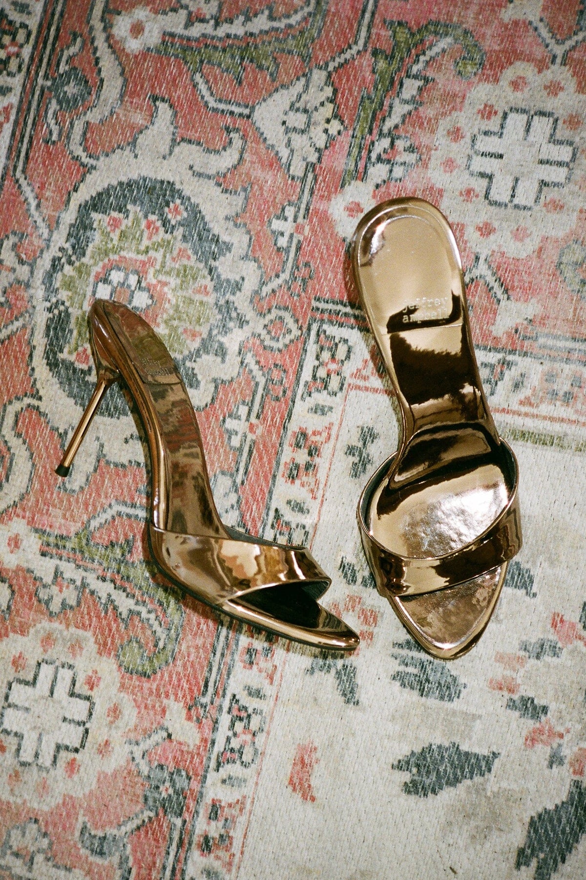 CE-SOIRE Stiletto Sandal - Brown Patent |Jeffrey Campbell