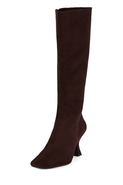 CHECK-MATE - Brown Suede |Jeffrey Campbell