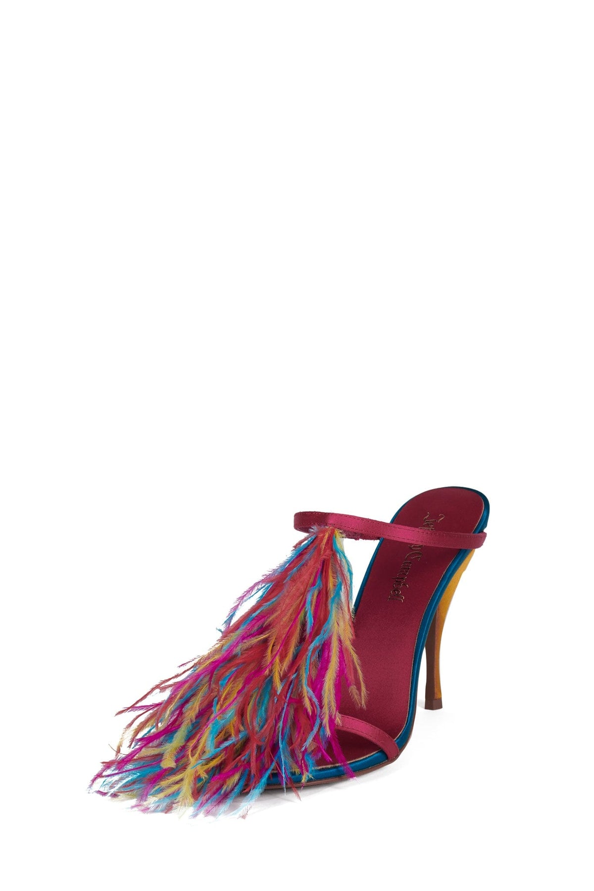 PLUMA - Fuchsia Satin Combo |Jeffrey Campbell