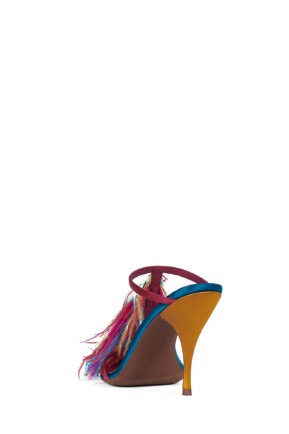 PLUMA - Fuchsia Satin Combo |Jeffrey Campbell