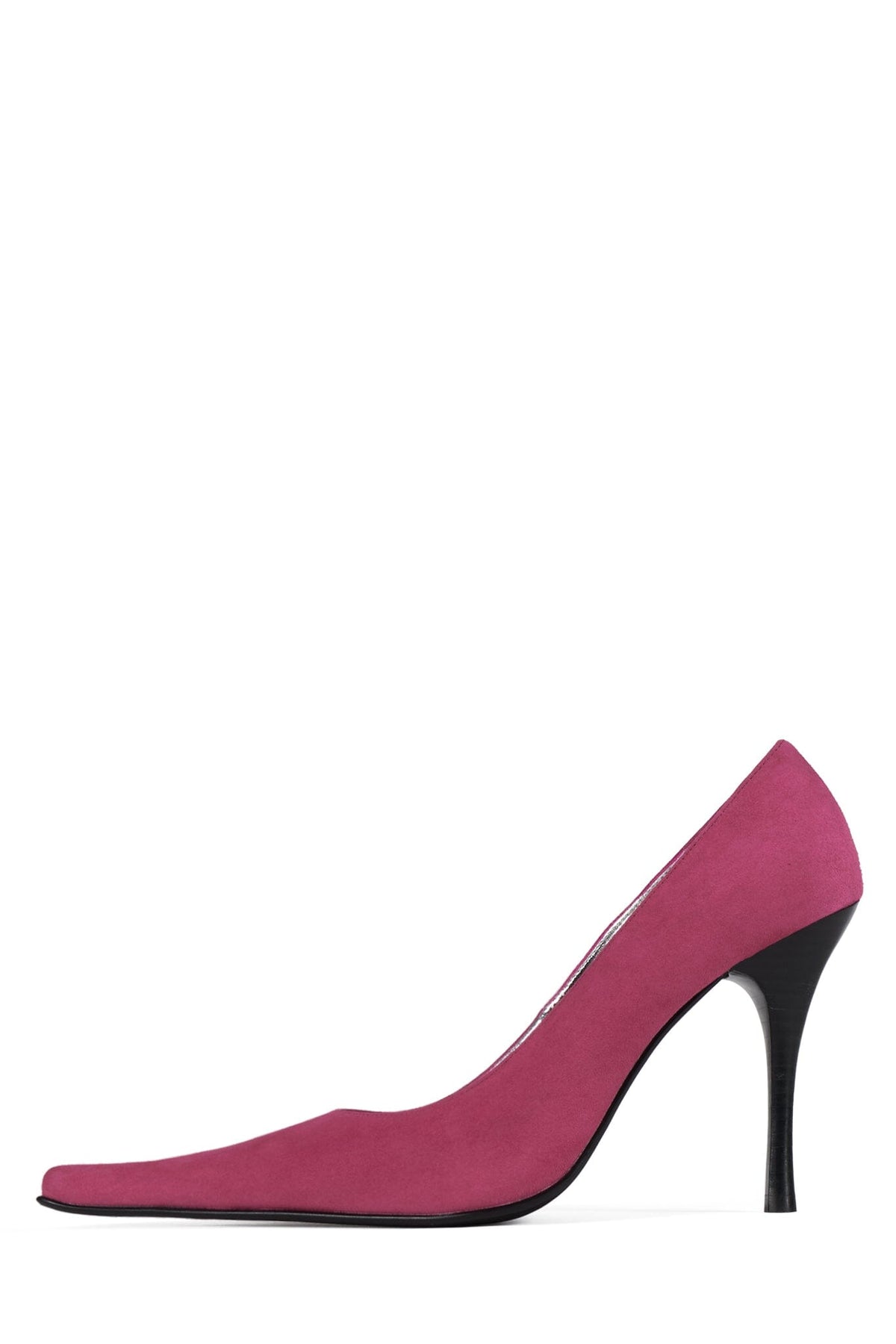 KICKIT Stiletto Heel Pump - Fuchsia Suede |Jeffrey Campbell