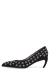 Black Suede Pewter