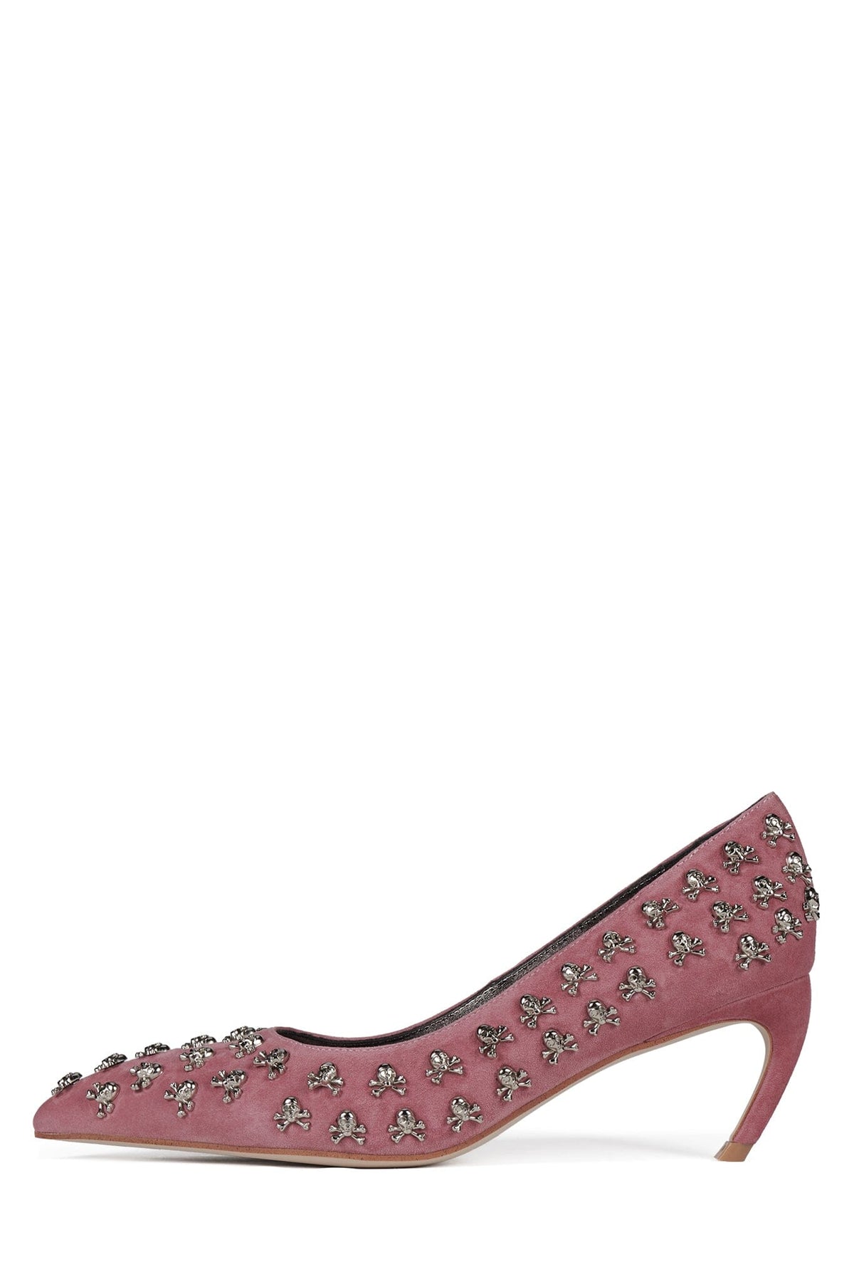 KISS-OFF - Black Suede Pewter |Jeffrey Campbell