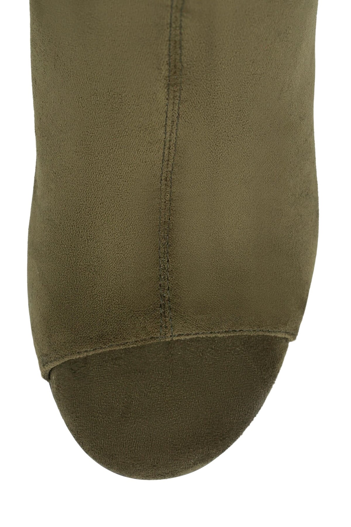 LAMIA - Olive Suede |Jeffrey Campbell