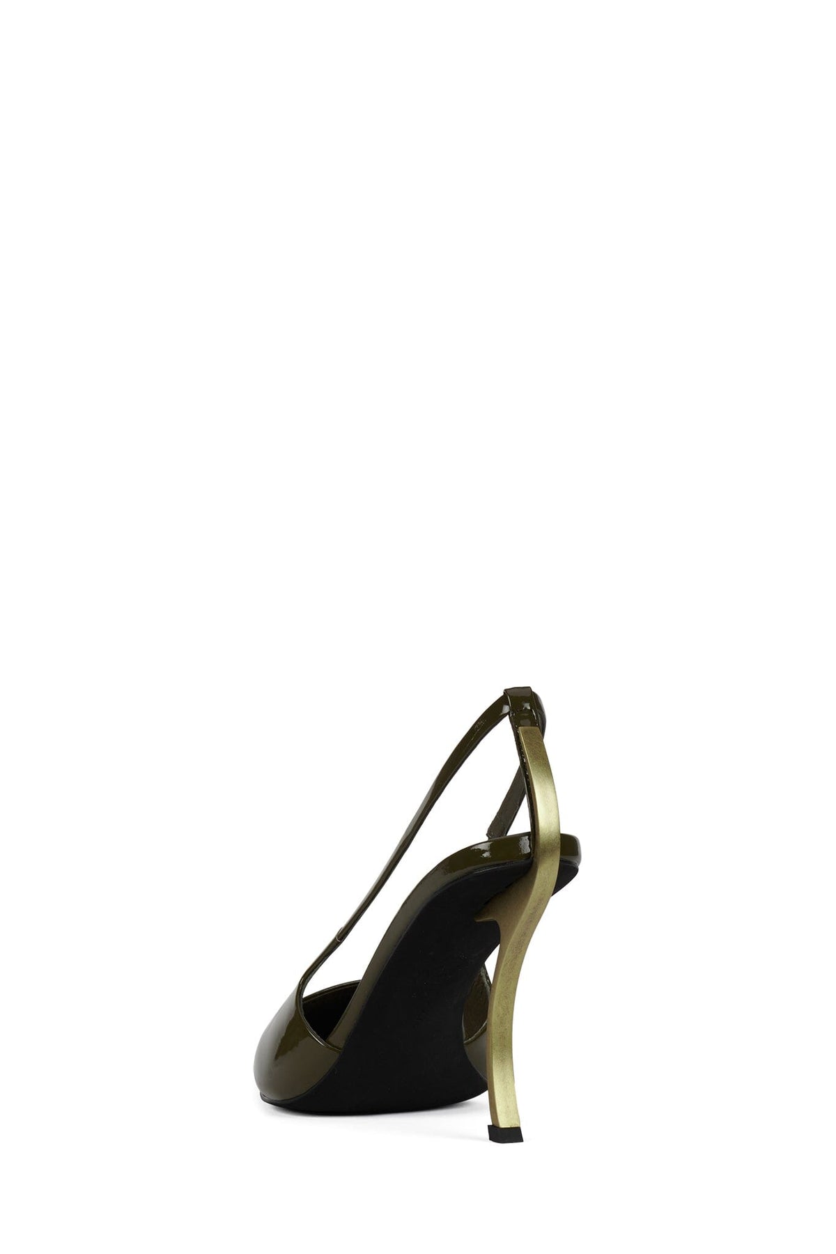 FOLIE - Olive Patent Bronze |Jeffrey Campbell
