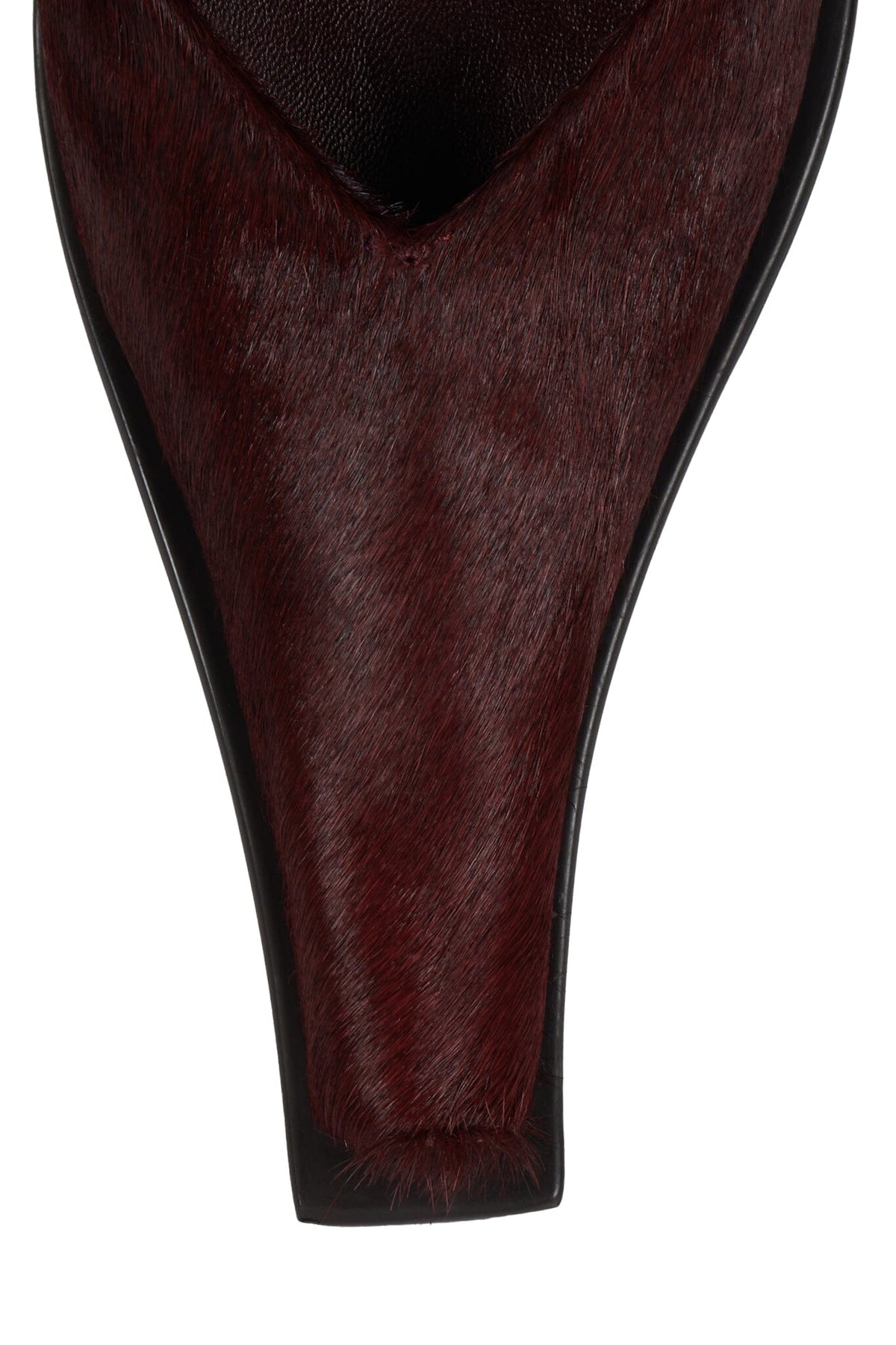 CENTAURI-F High-Heel Pump - Wine Long Hair |Jeffrey Campbell