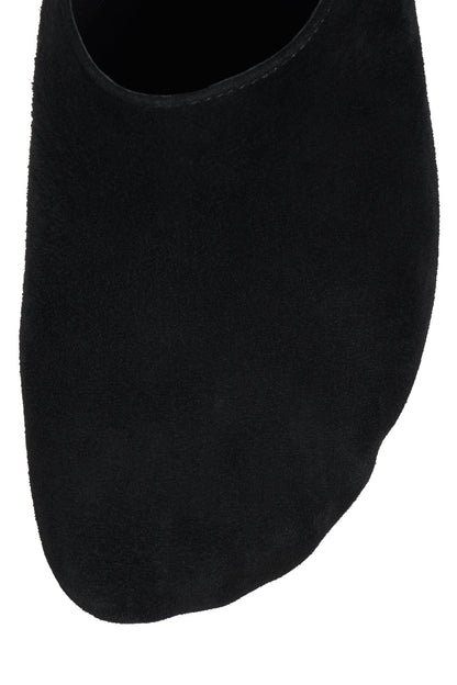 GOOD-FORM Stiletto Mule - Black Suede |Jeffrey Campbell