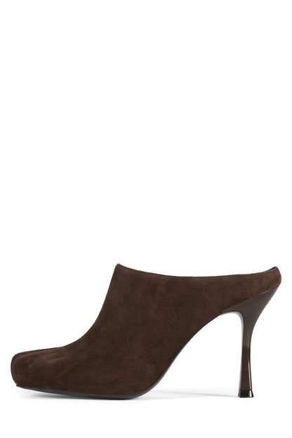 GOOD-FORM Stiletto Mule - Black Suede |Jeffrey Campbell