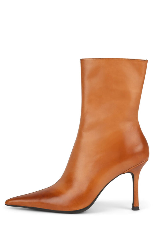 DARING-L Stiletto Bootie - Tan Ruboff |Jeffrey Campbell