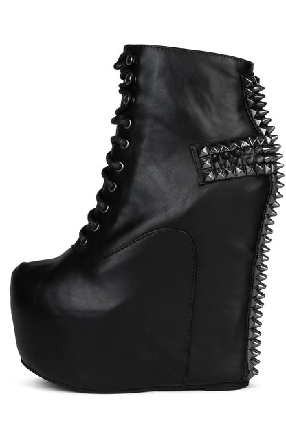 DAMSEL-CRS Platform Boot - Black Pewter |Jeffrey Campbell
