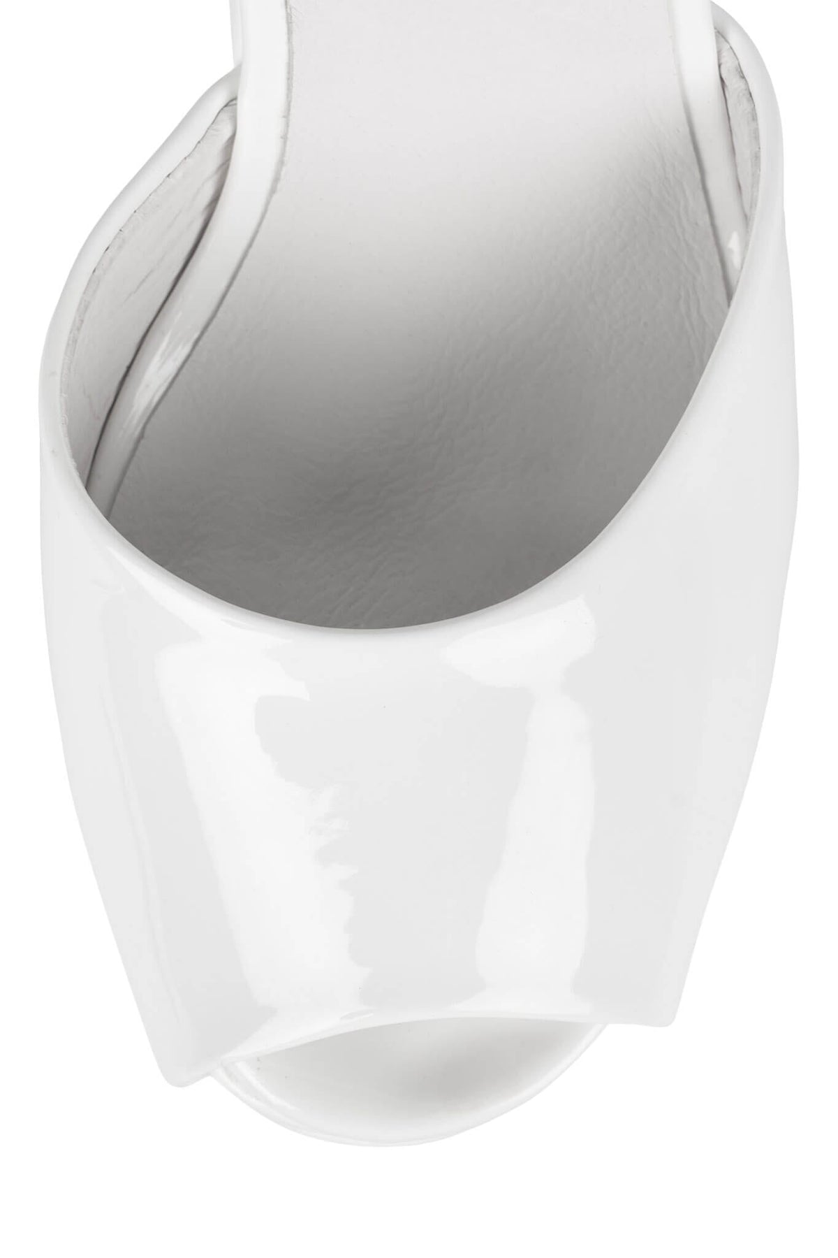 CELESTIAN Platform Wedge Sandal - White Patent |Jeffrey Campbell