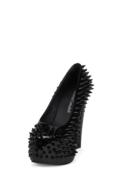 PRICKED - Black Patent |Jeffrey Campbell