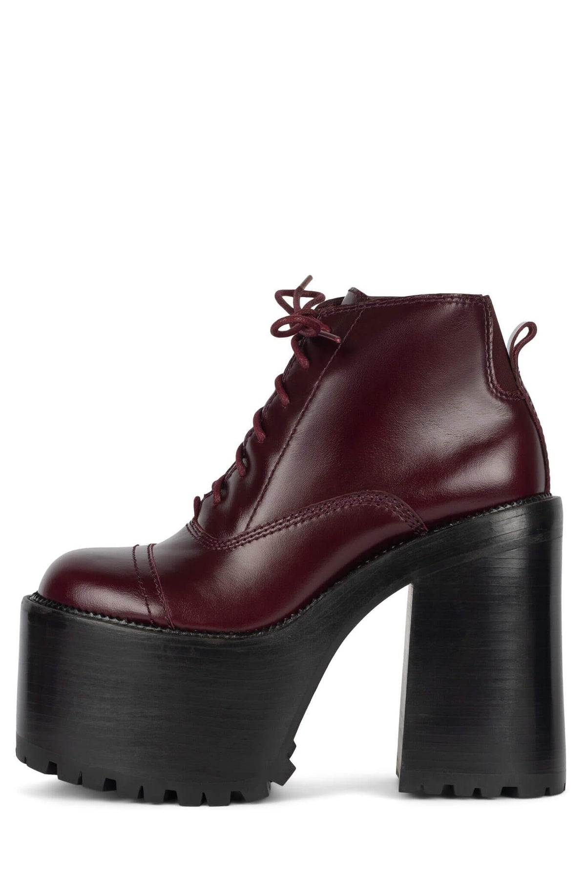TAKEOFF Platform Bootie - Wine |Jeffrey Campbell