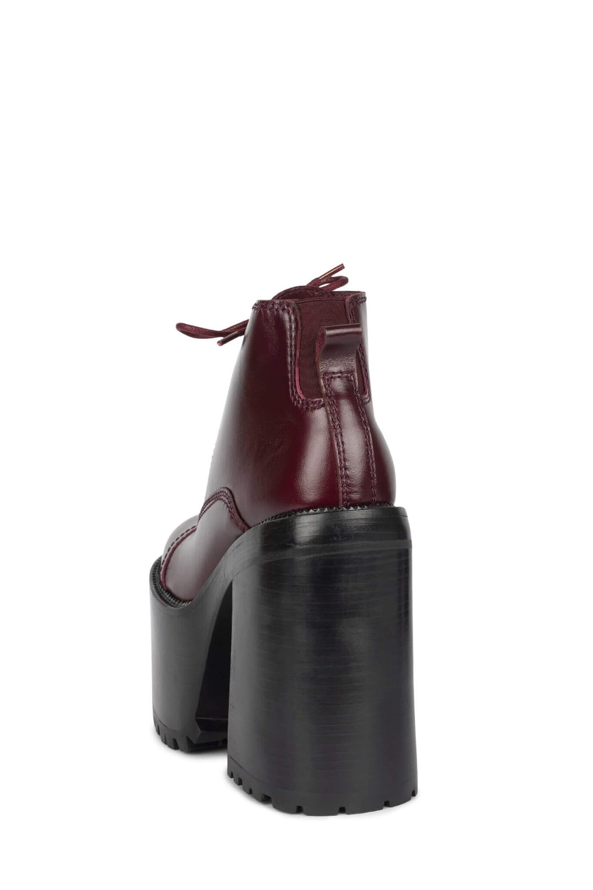 TAKEOFF Platform Bootie - Wine |Jeffrey Campbell