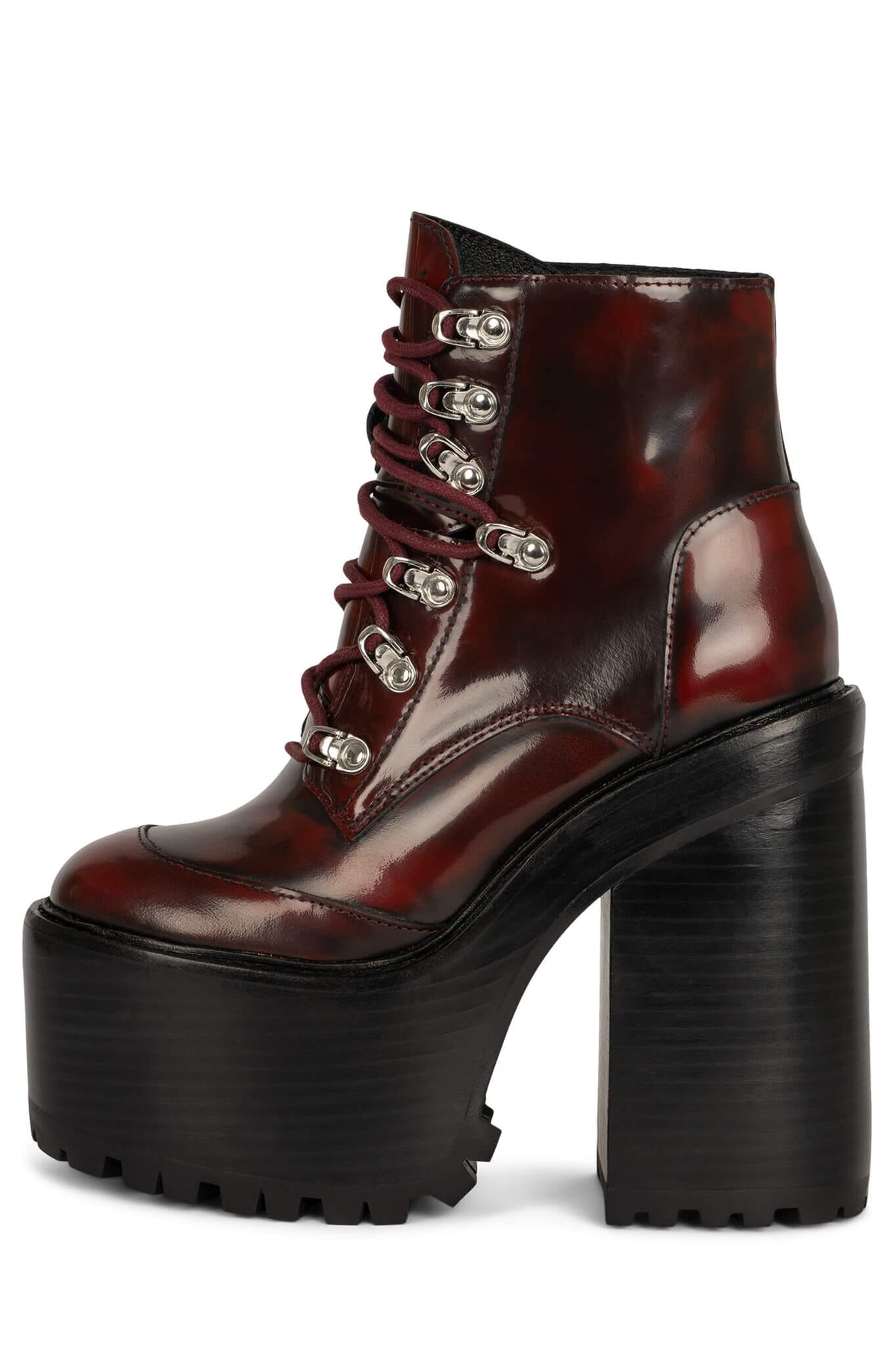 FERNROCK Heeled Boot - Wine Box |Jeffrey Campbell
