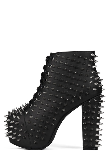 LITA-SPIKE - Black Silver |Jeffrey Campbell
