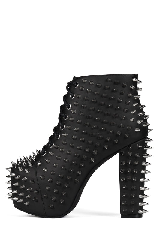 LITA-SPIKE - Black Silver |Jeffrey Campbell