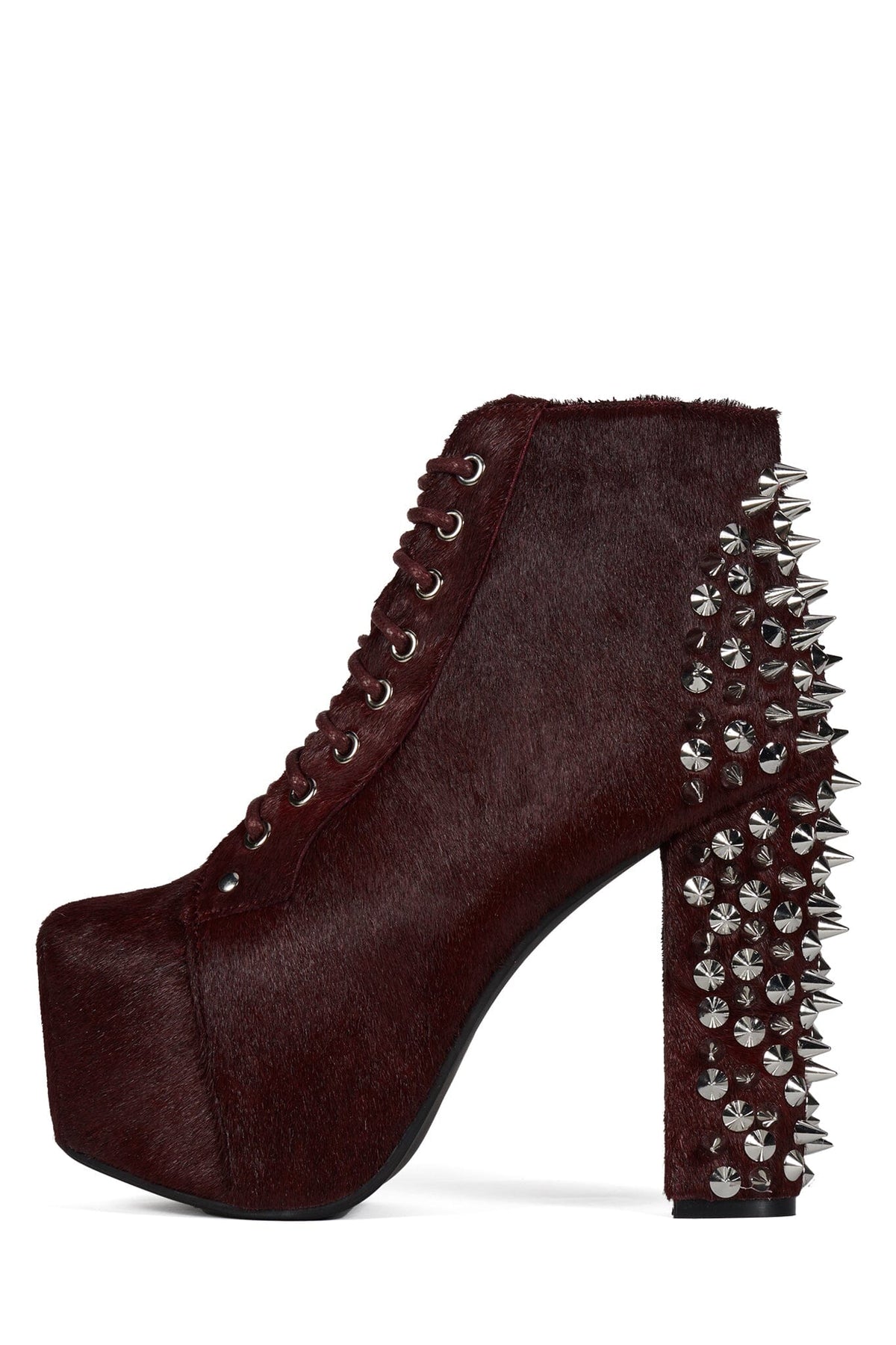 SPIKE-HLCP - Black Hair Silver |Jeffrey Campbell