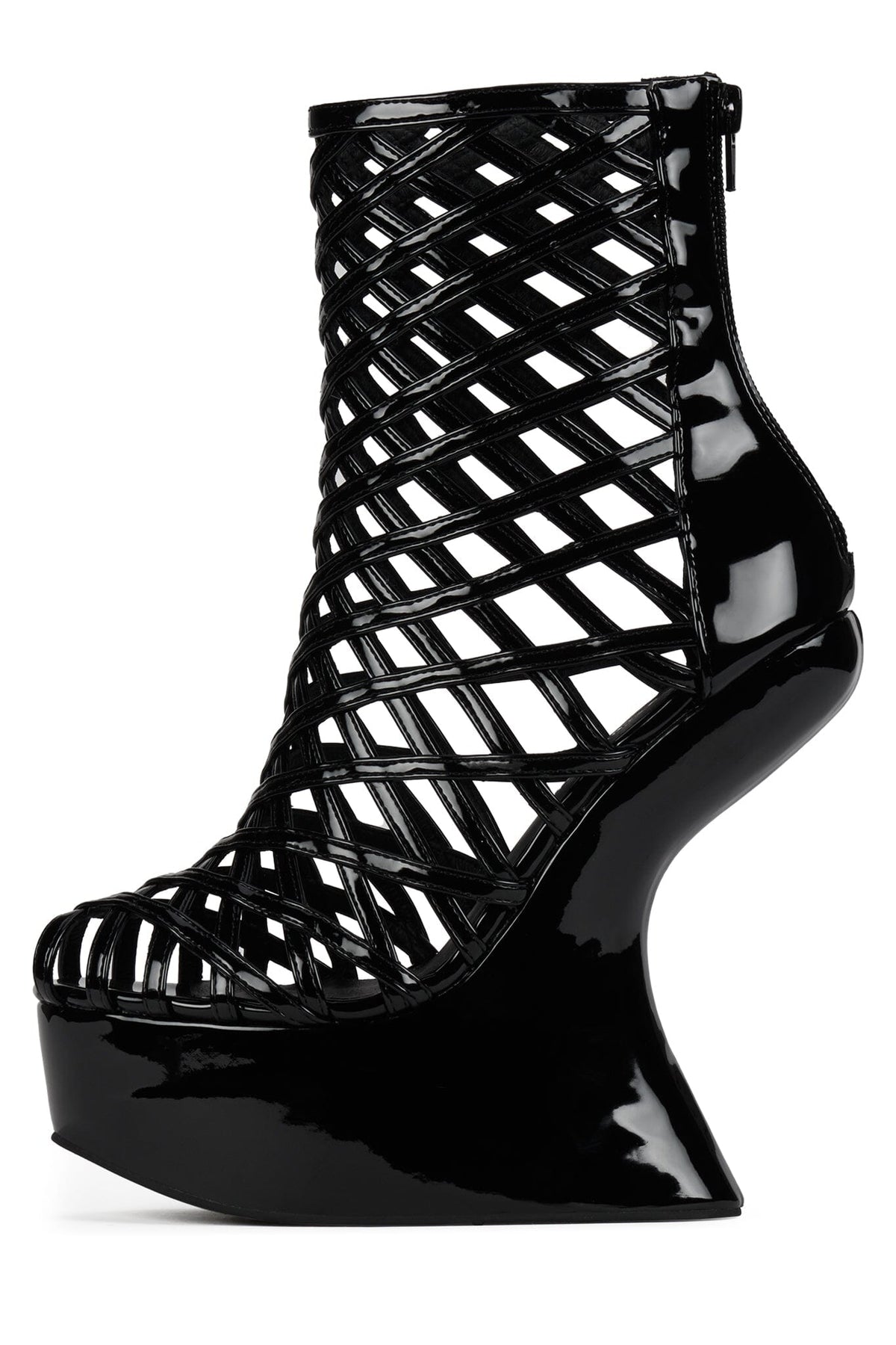 MOONCAGE - Black Patent |Jeffrey Campbell