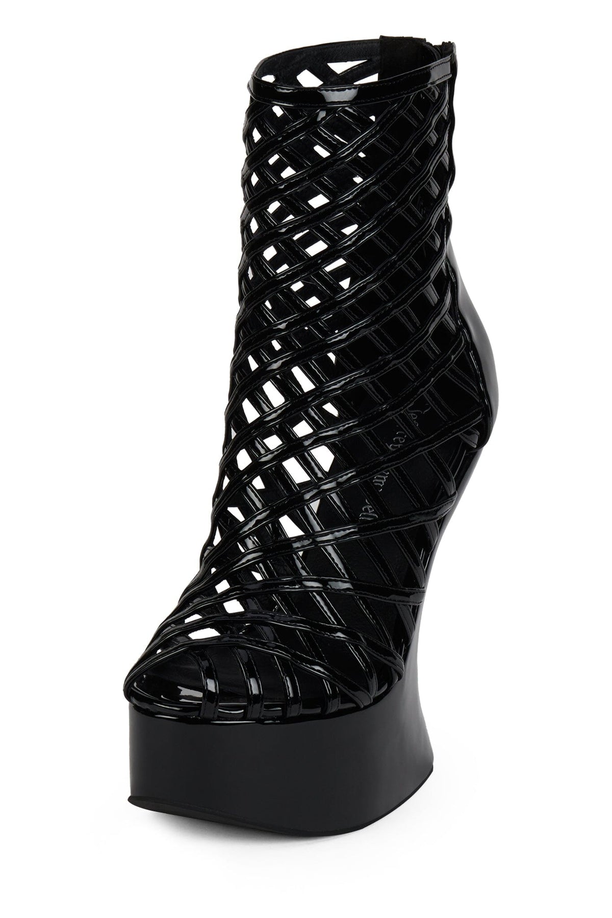 MOONCAGE - Black Patent |Jeffrey Campbell