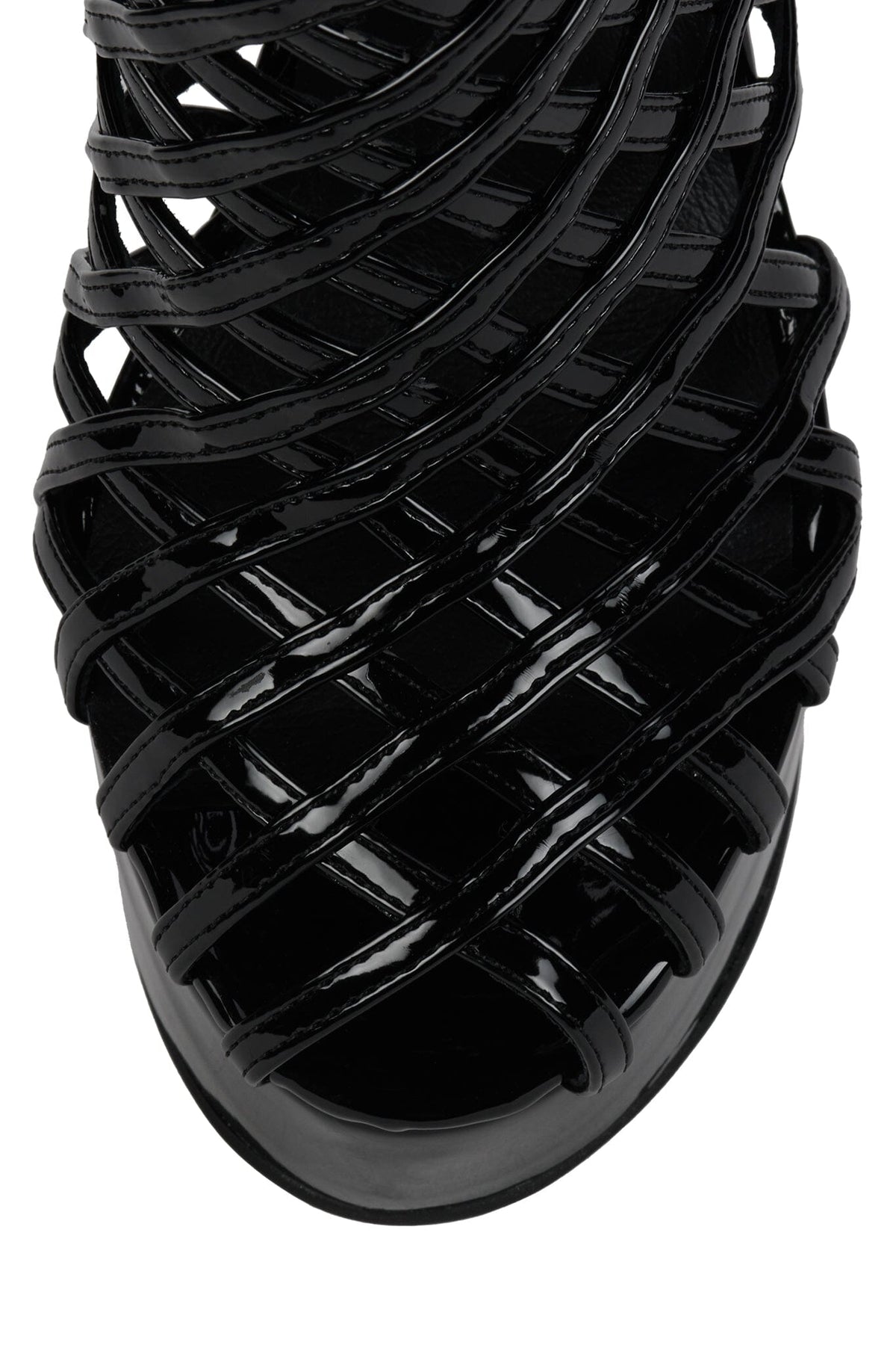MOONCAGE - Black Patent |Jeffrey Campbell