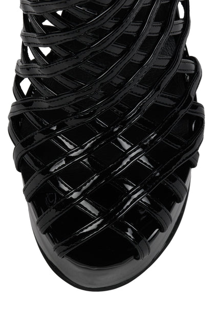 MOONCAGE - Black Patent |Jeffrey Campbell