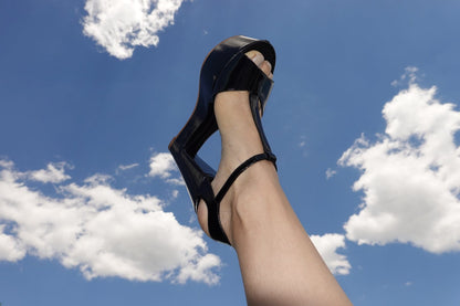 WERK-IT - Black Patent |Jeffrey Campbell