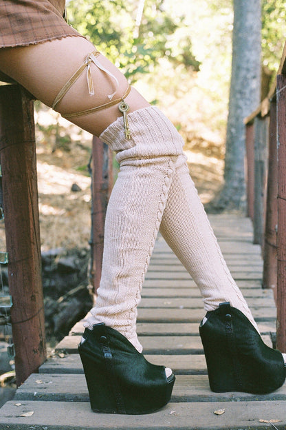 KELSEY-FUR Platform Bootie - Olive |Jeffrey Campbell