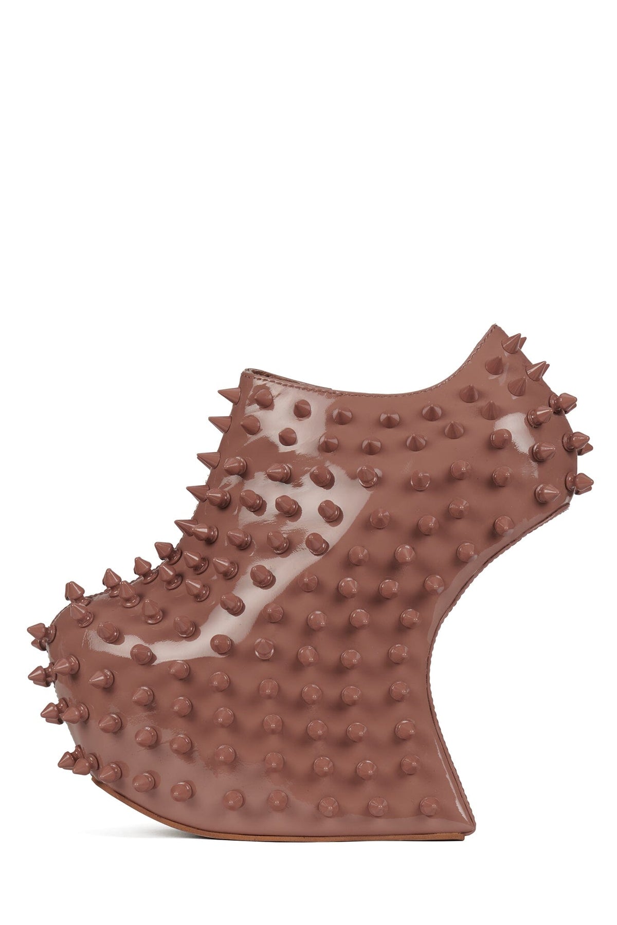 SHADOW-SPK Platform Wedge Boot - Blush Patent Blush |Jeffrey Campbell