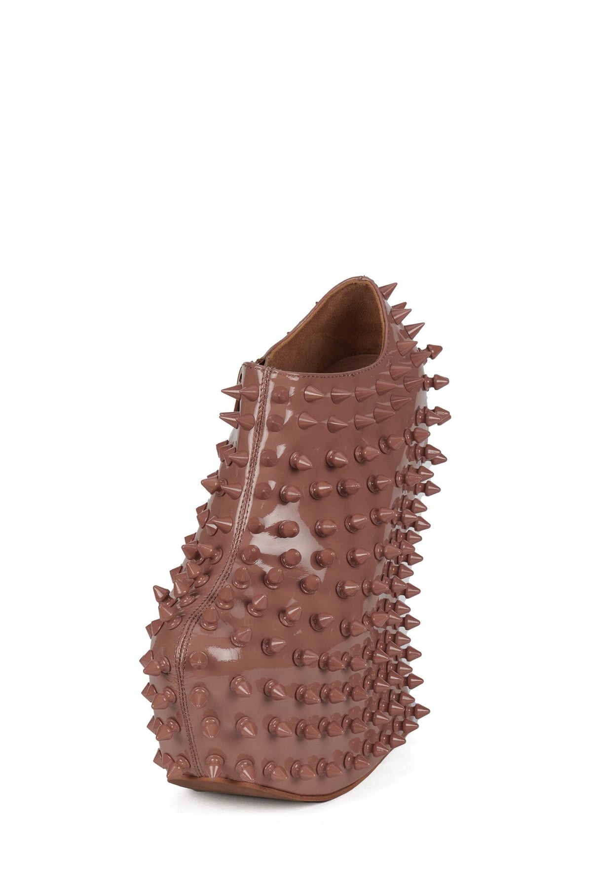 SHADOW-SPK Platform Wedge Boot - Blush Patent Blush |Jeffrey Campbell