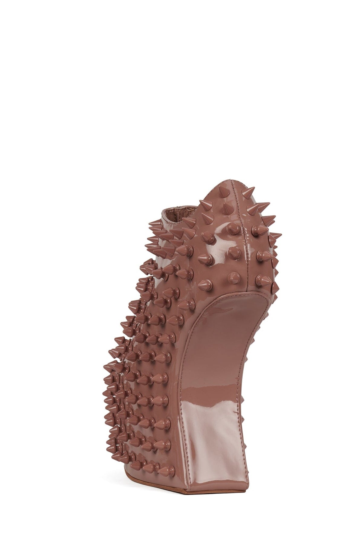 SHADOW-SPK Platform Wedge Boot - Blush Patent Blush |Jeffrey Campbell