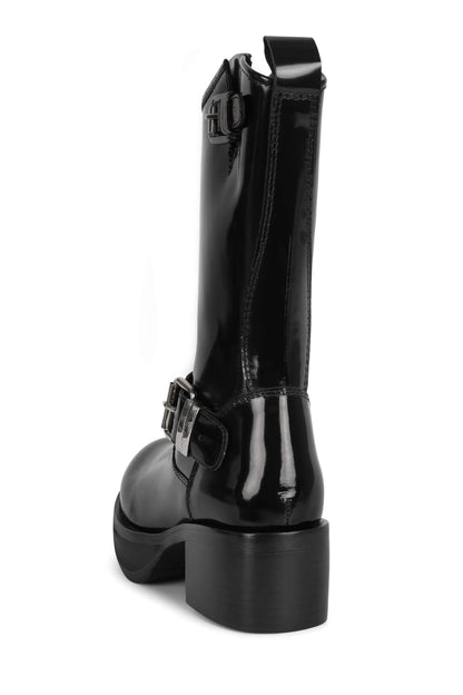VEXX Platform Boot - Black Box |Jeffrey Campbell