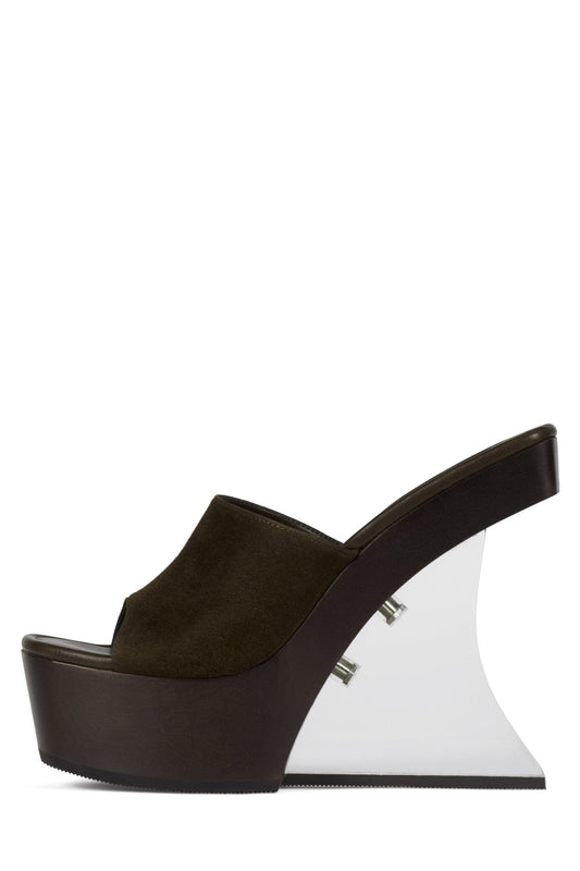 THE-LEGEND - Brown Suede |Jeffrey Campbell