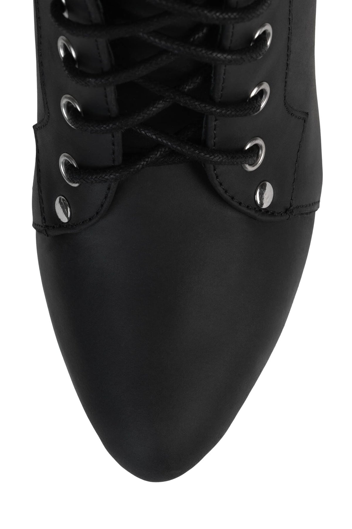 BALFOUR Platform Wedge - Black Washed Clear |Jeffrey Campbell