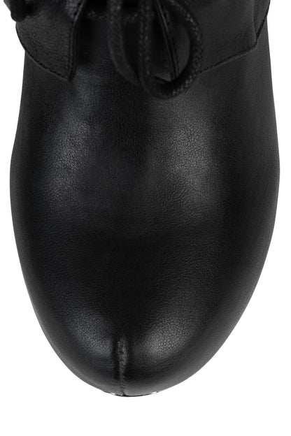 ALEXIS Ankle Boots - Black Silver |Jeffrey Campbell