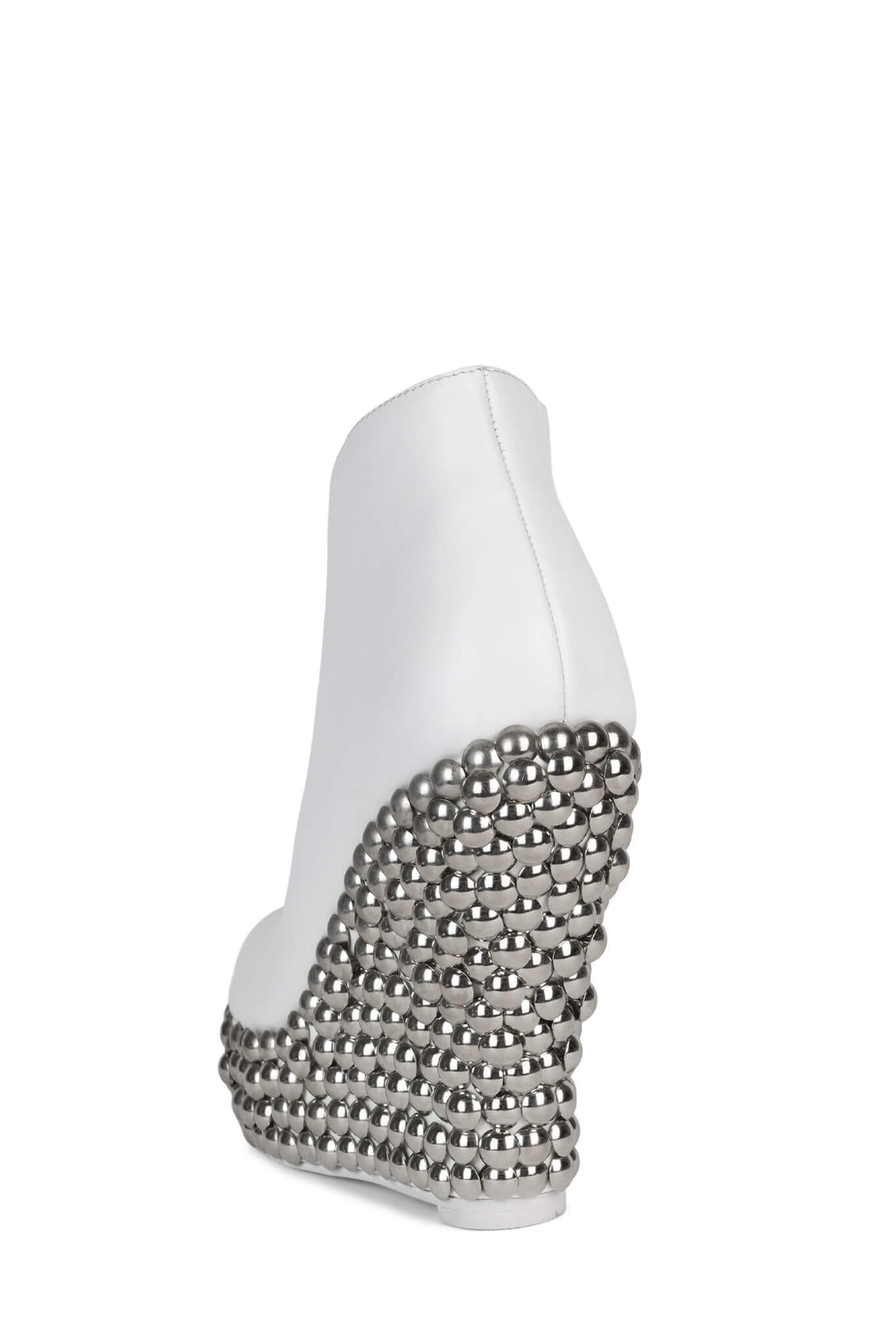 TICK Platform Booties - White |Jeffrey Campbell