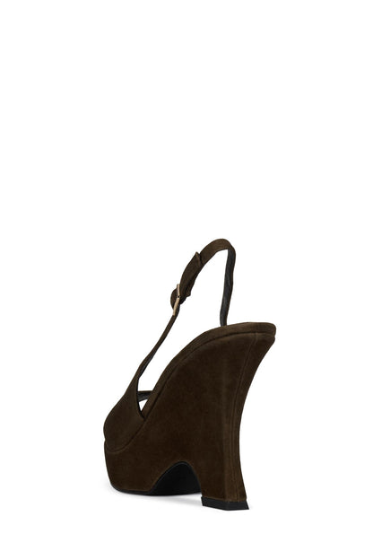 SUPERBA - Brown Suede |Jeffrey Campbell