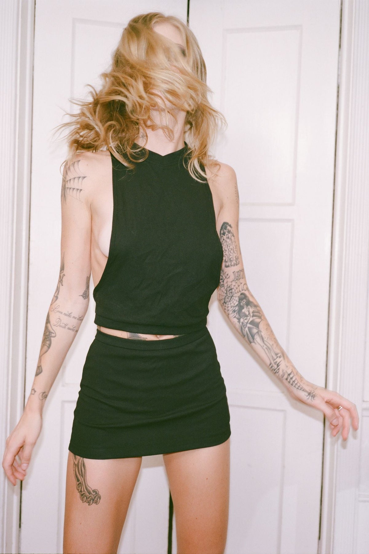 SKORTY SKIRT - Black |Jeffrey Campbell